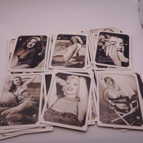Bernard Hollywood Marilyn Monroe Playing Cards 52-185 1 84709 52185 8 - Picture 15 of 16